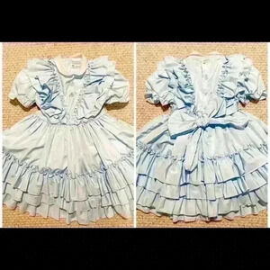 Martha’s Miniatures Vintage Pageant Ruffle Dress